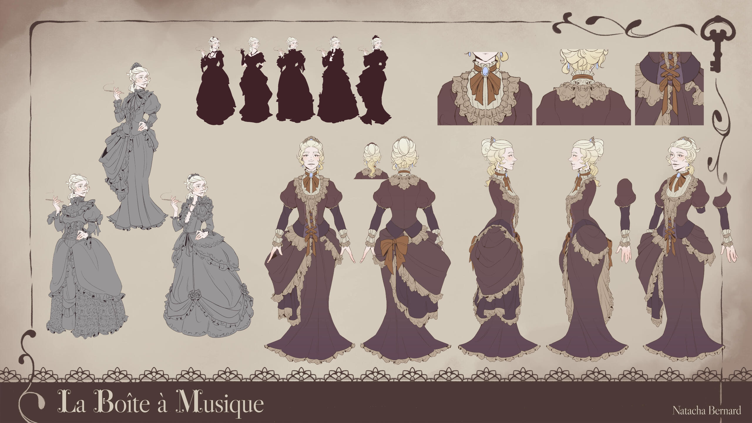 Character Design Baronne 2