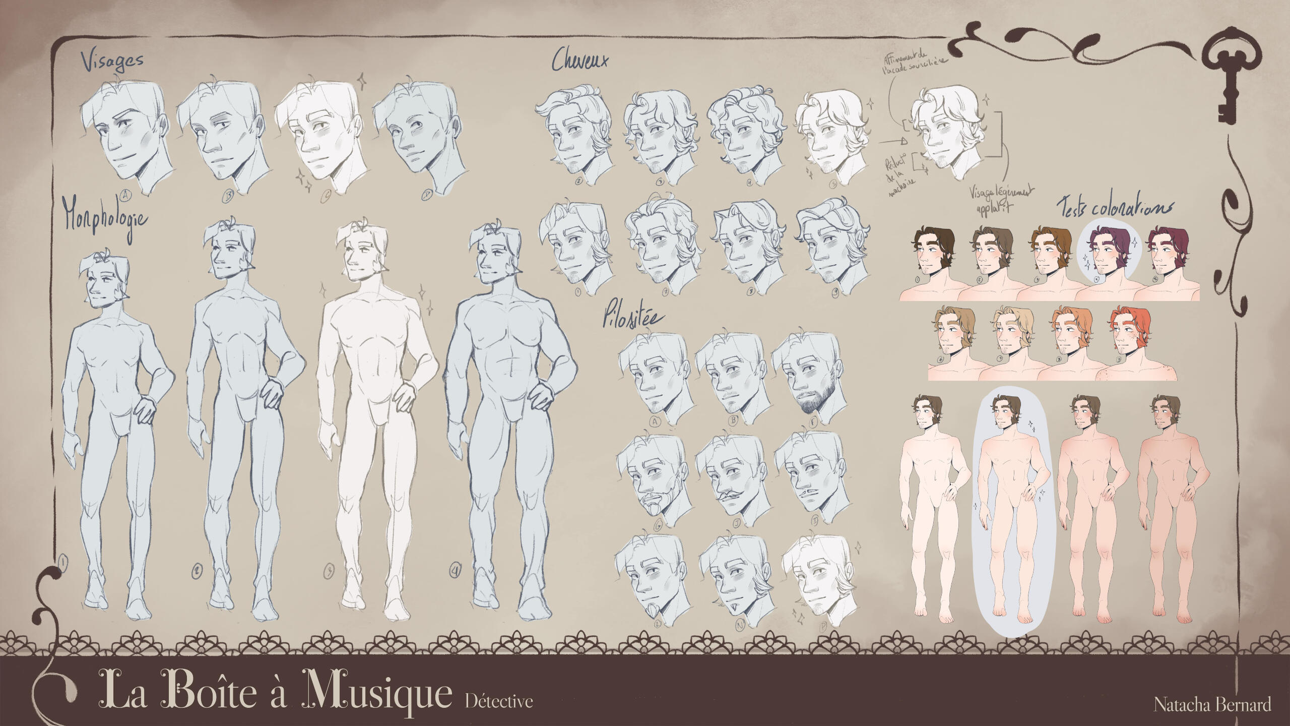 Character Design Léopold 1