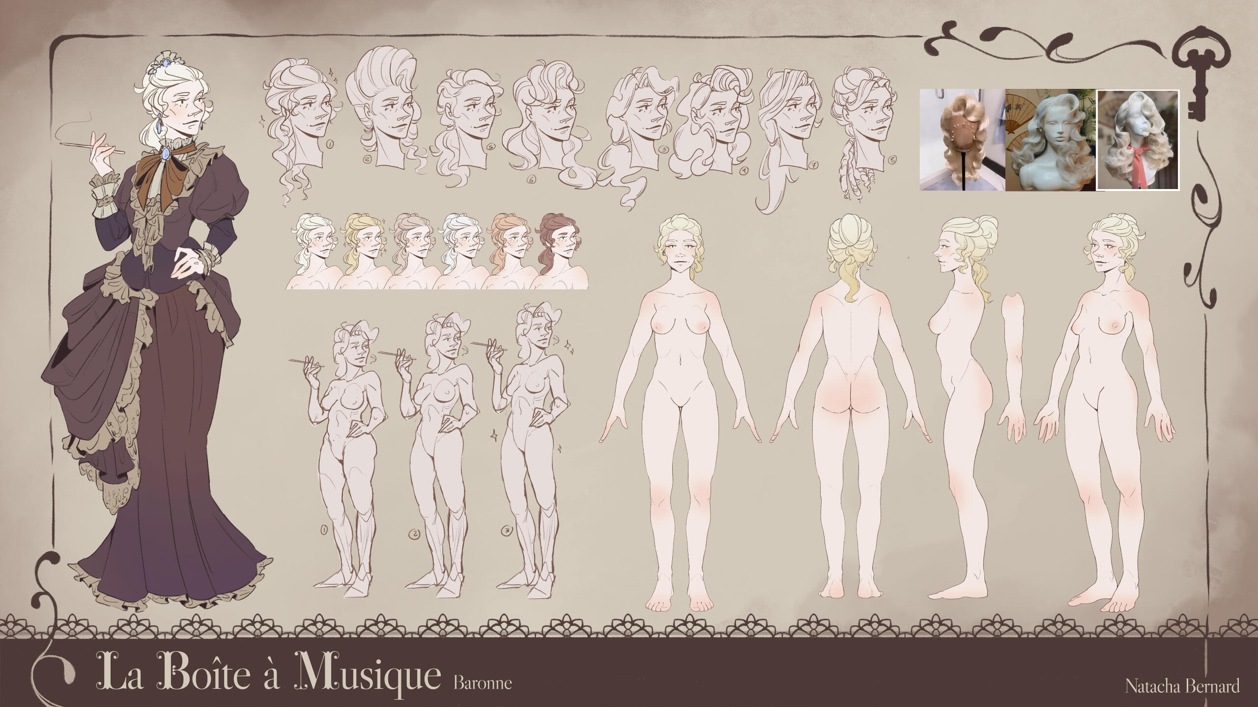 Character Design Baronne 1